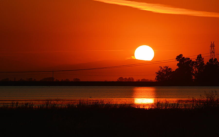 Sundown Photograph by AJ  Schibig