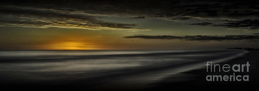 Sundown at Santa Rosa Beach Photograph by Walt Foegelle