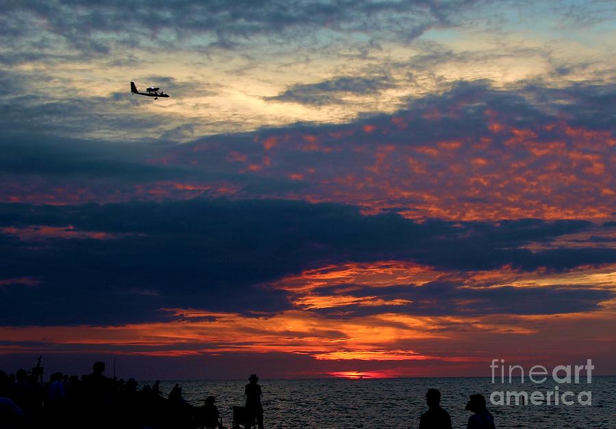 Sundown Flyby Photograph by Robert Wilder Jr