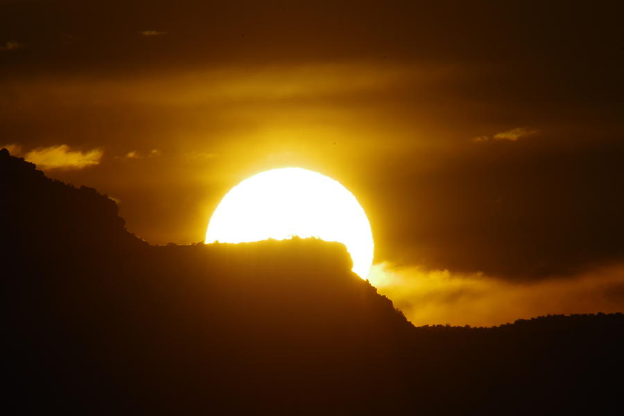 Sundown in Colorado   Photograph by Jeff Swan