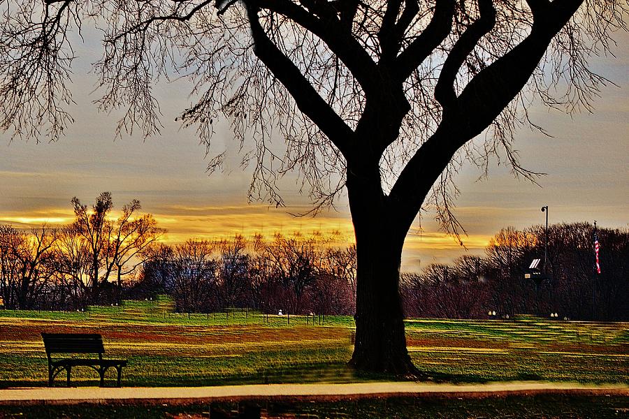 Sundown in DC Photograph by Eileen Brymer