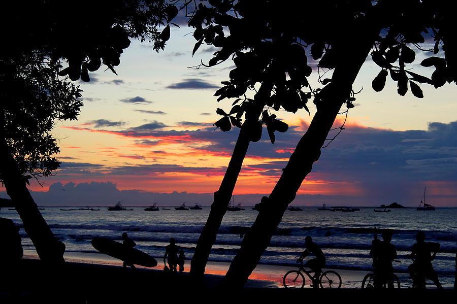 Sundown in Tamarindo Photograph by Steve Natale