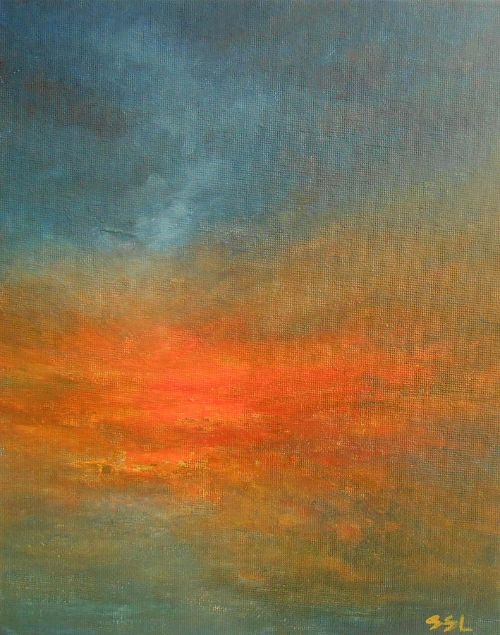 Sundown Painting by Jane See
