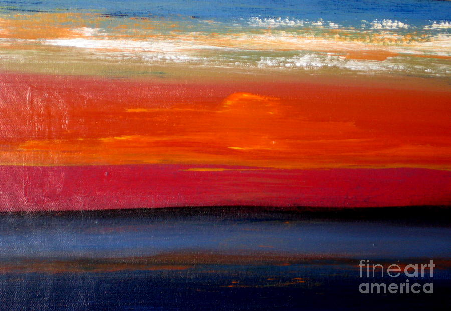 Sundown Painting by Marcia Crispino - Fine Art America