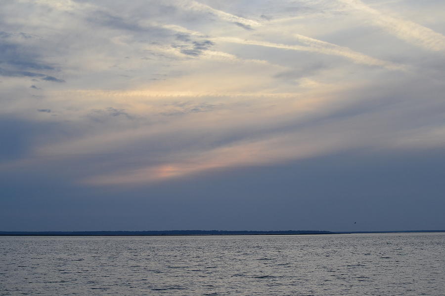 Sundown Over Atlantic Photograph by Eileen Brymer