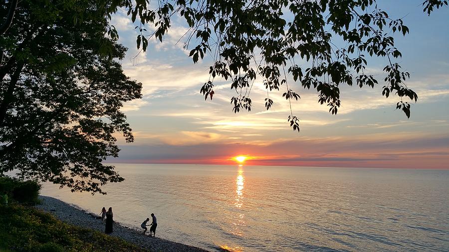 Sundown Over Lake Ontario Photograph by BGR Photography