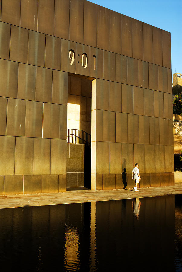 Sundown View of East Wall of OKCNM Photograph by Keith Birmingham - Pixels