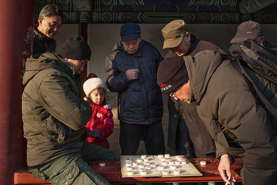 Sunsett Games at The Temple of Heaven Photograph by Erika Gentry