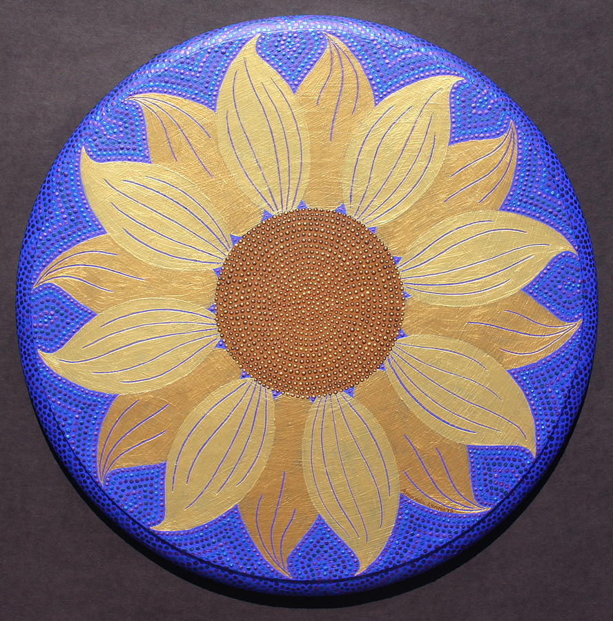 Sunflower #4 Painting by Amanda  Lynne