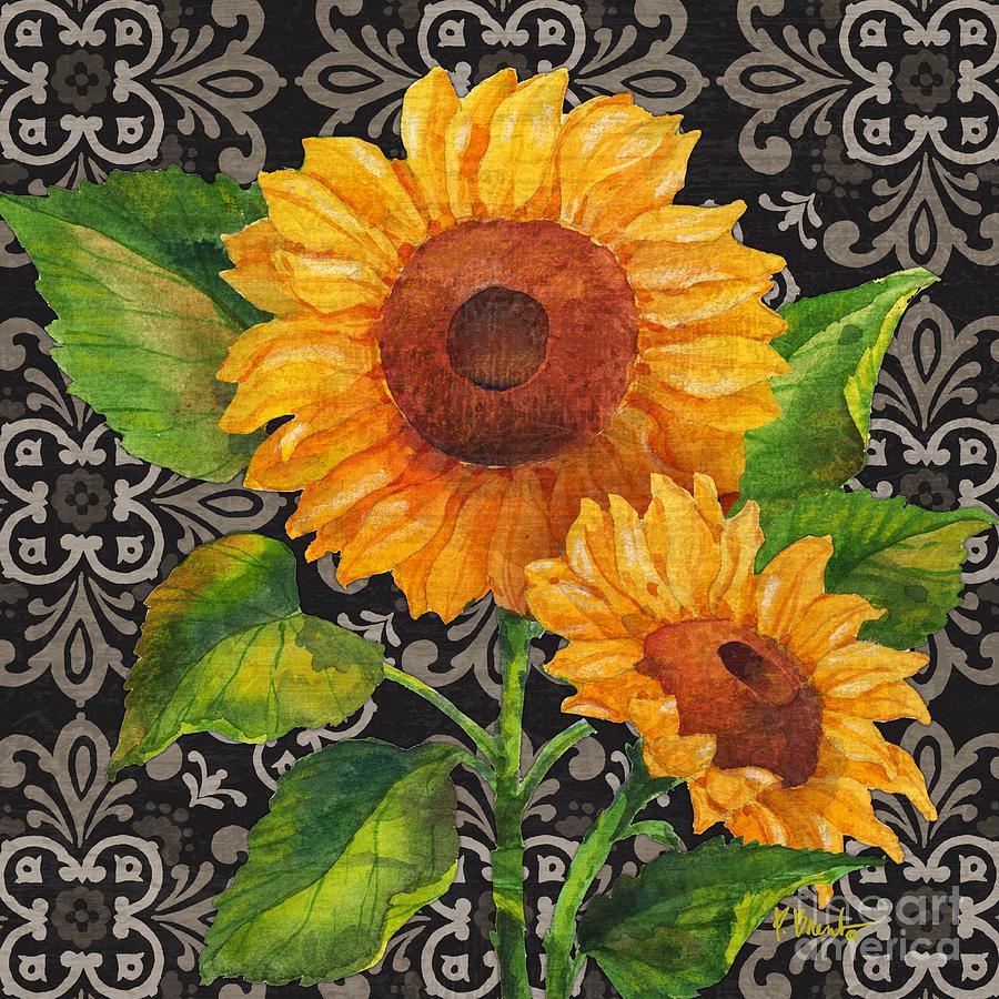 Summer Painting - Sunflower Chic I by Paul Brent