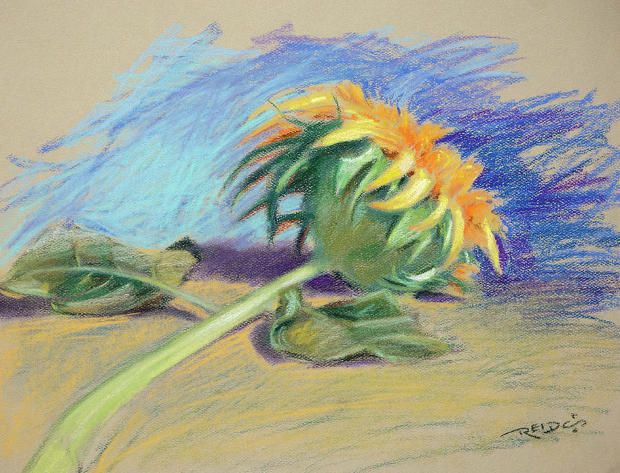 Sunflower Painting by Christopher Reid