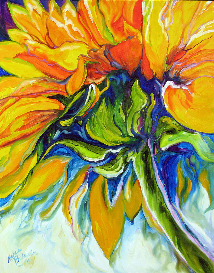 Sunflower Day Painting