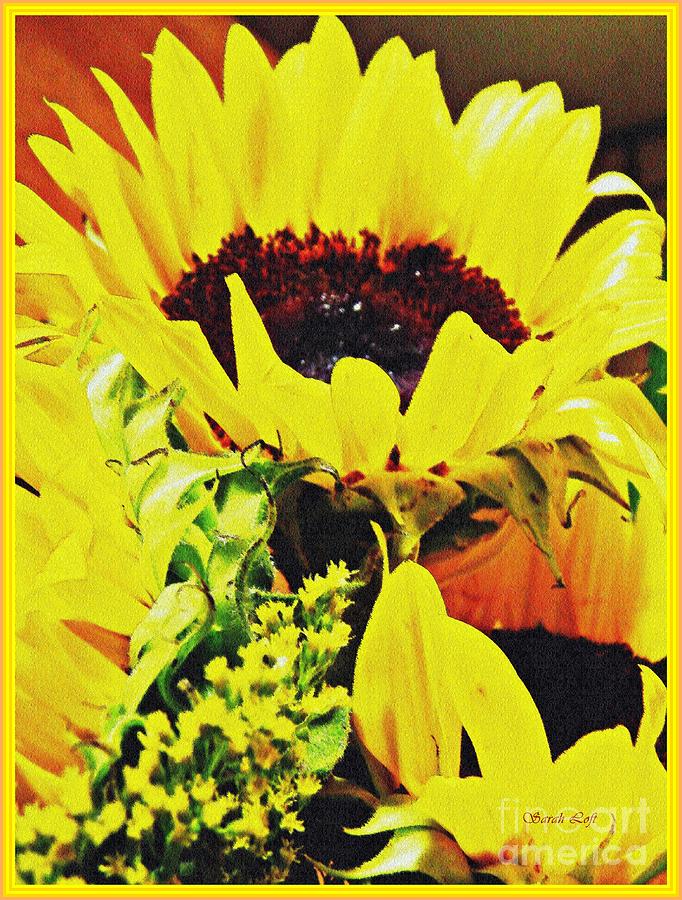 Sunflower Decor 7 Photograph by Sarah Loft