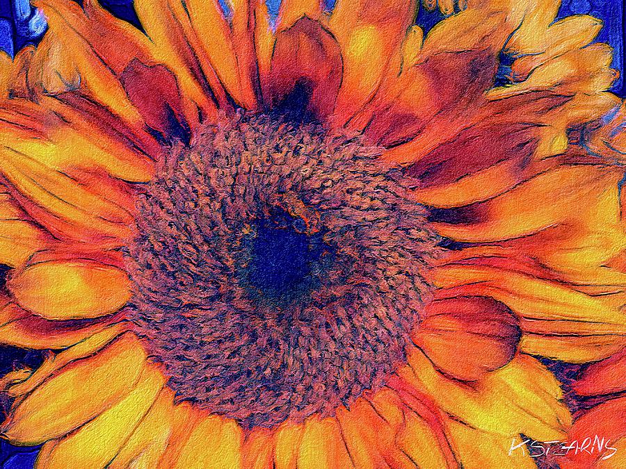 Sunflower Fire Photograph By Katie Stearns - Pixels