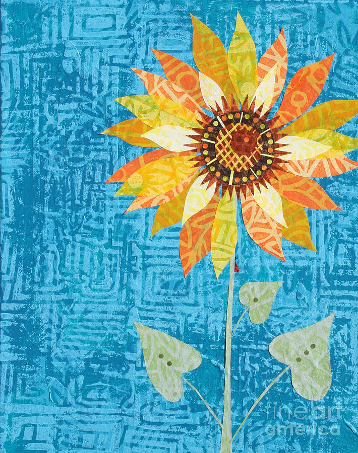 Sunflower Mixed Media - Sunflower by Janyce Boynton