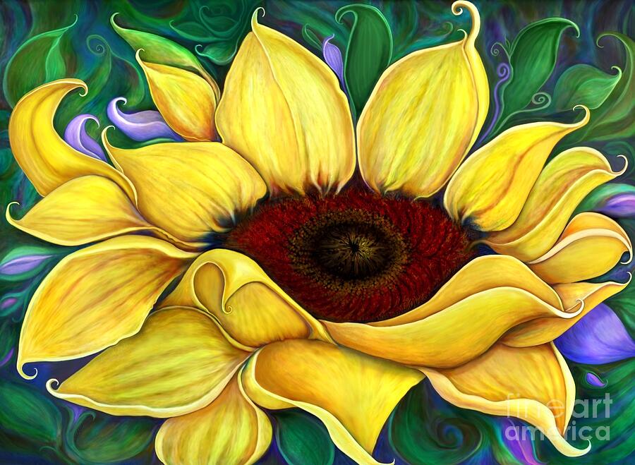 Sunflower Obsession Digital Art by Mary Eichert