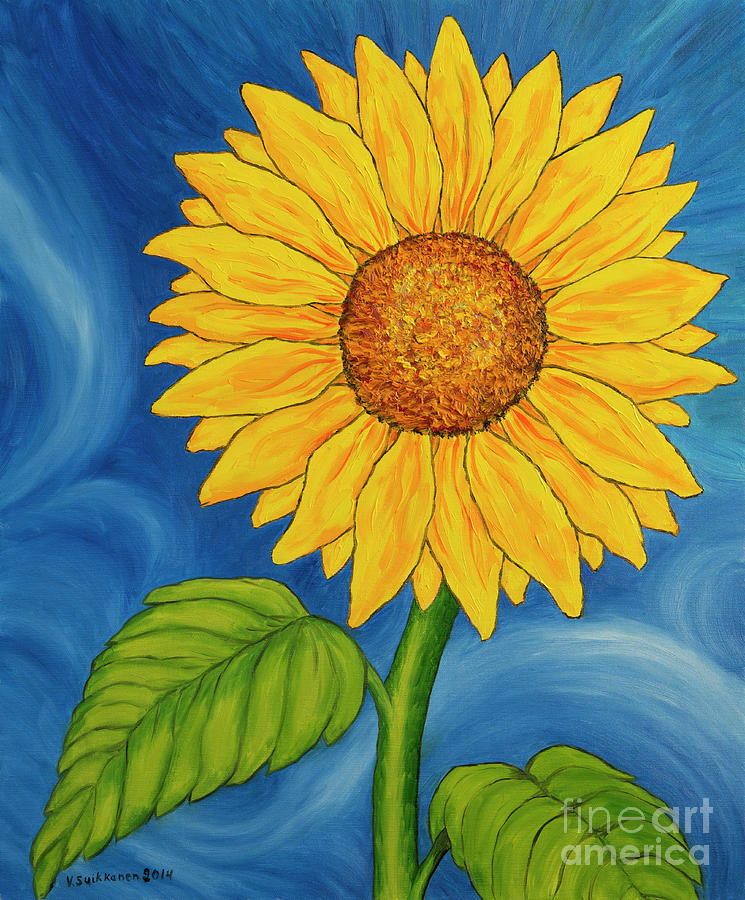 Sunflower Painting
