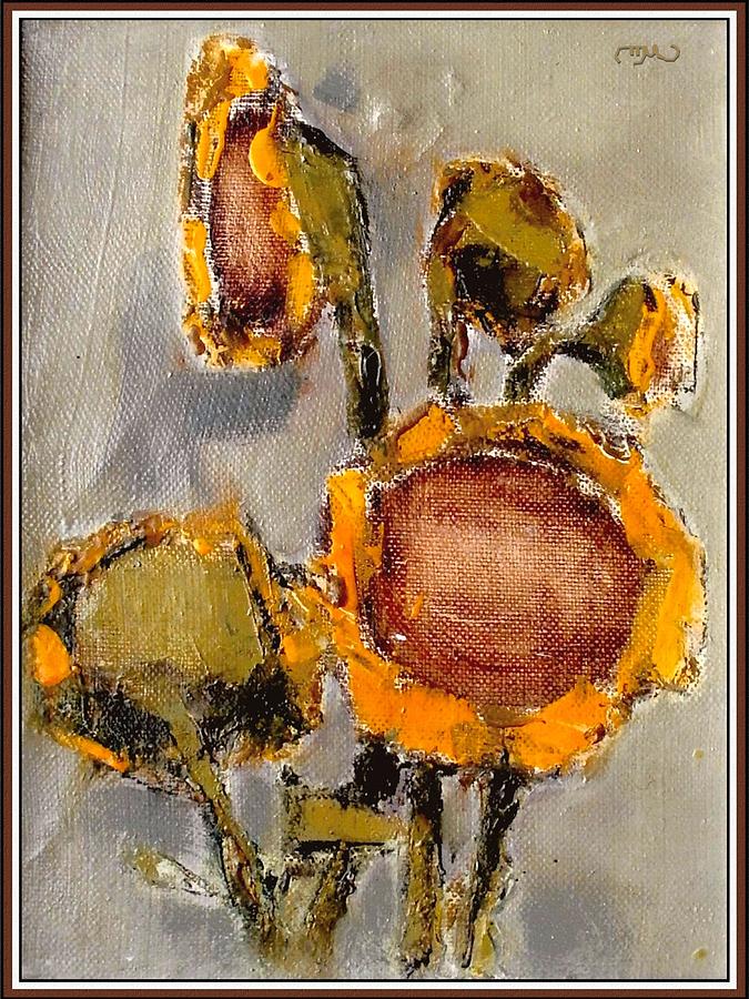 Still Life Painting - Sunflowers 7 by Pemaro