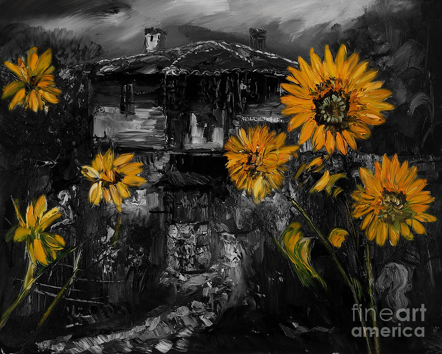 Sunflowers Painting by Gull G