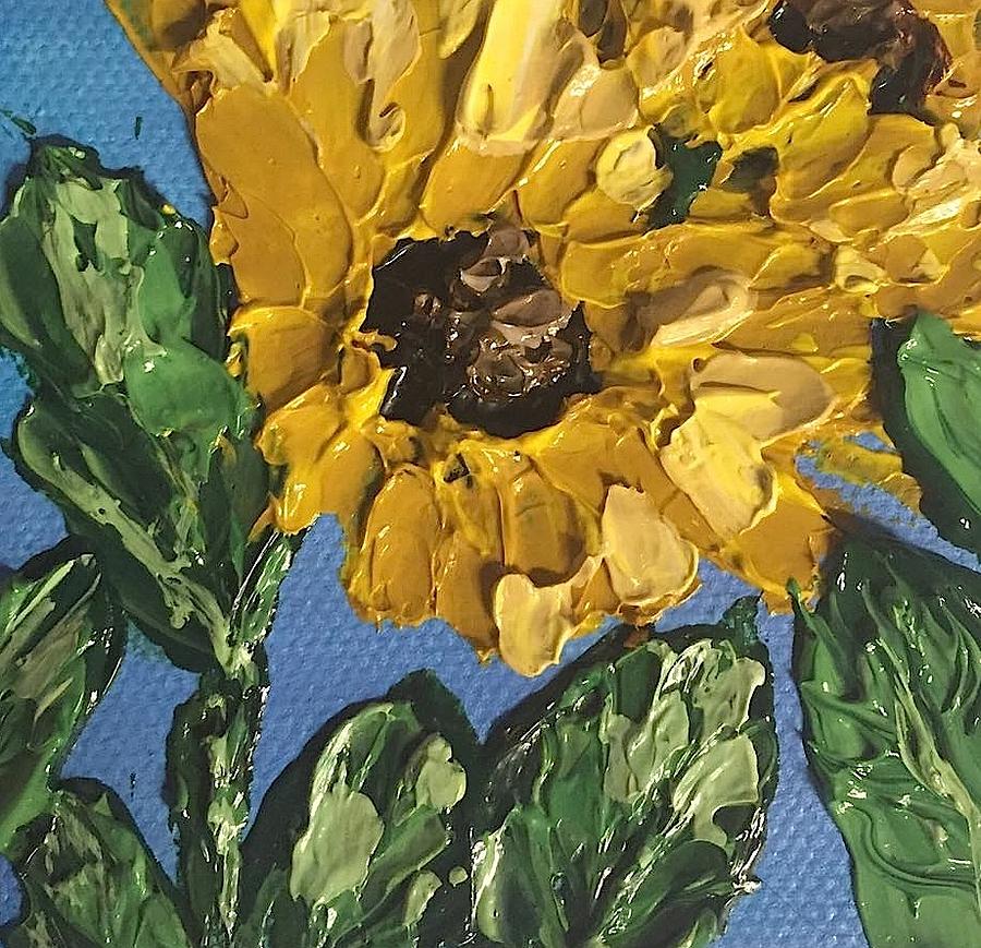 Sunflowers Painting by Melissa Torres