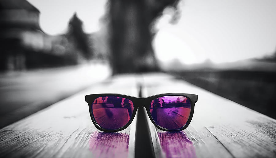 Abstract Photograph - Sunglasses by Mountain Dreams