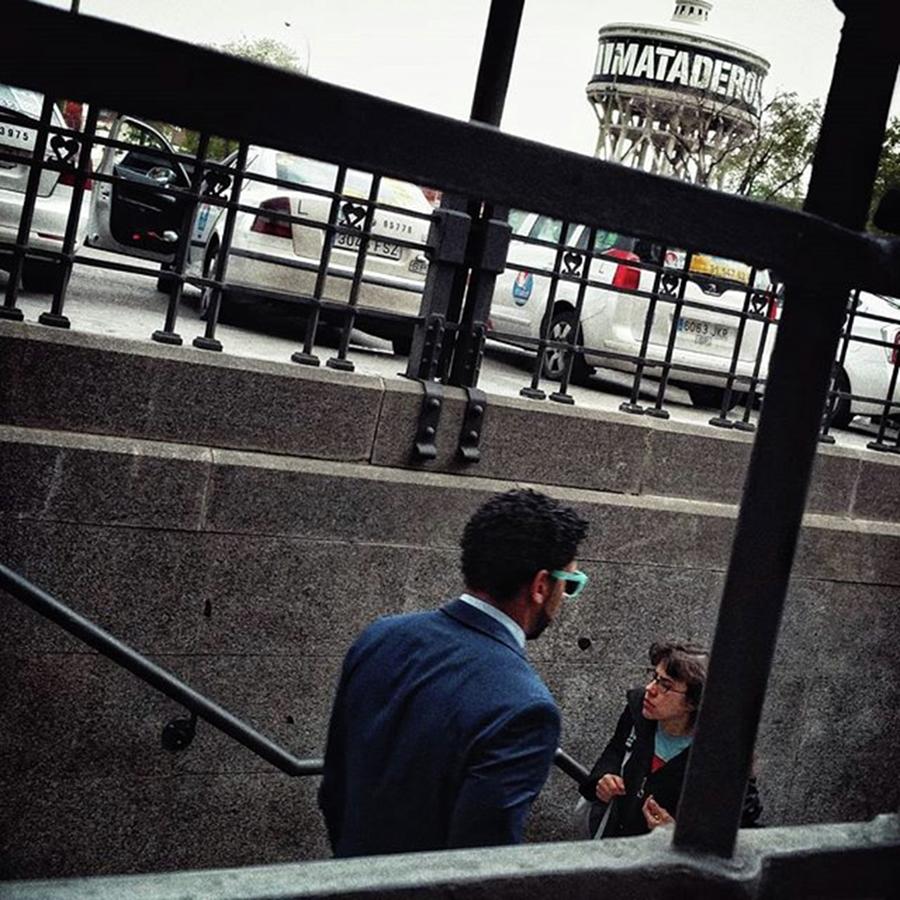 Architecture Photograph - Sunglasses Gentleman
#man #metro by Rafa Rivas