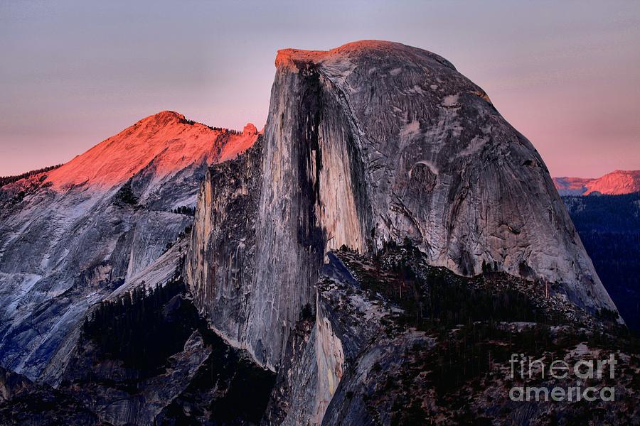 Sunkiss On Half Dome Photograph by Adam Jewell