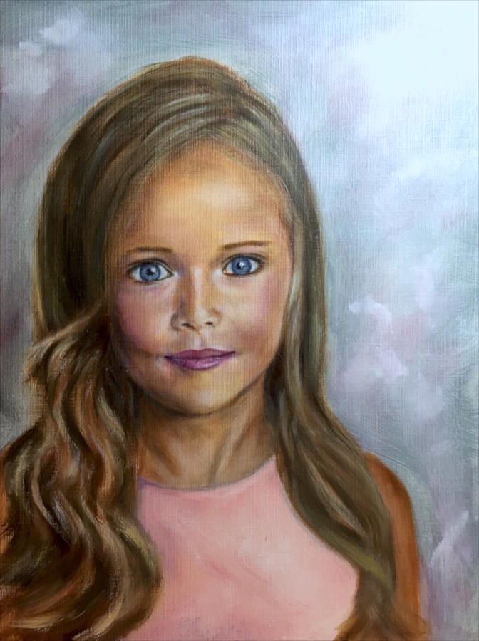 Sunkissed Innocence Painting by Dr Pat Gehr
