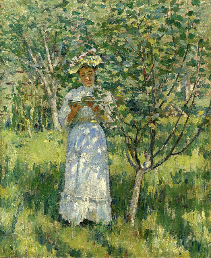 Sunlight and Shadows Painting by Theodore Robinson