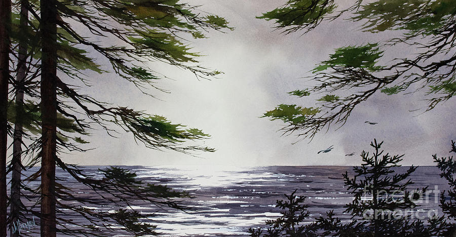 Sunlight on the Water Painting by James Williamson