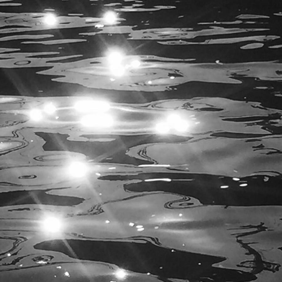 Black And White Photograph - Sunlight On Water by Adam Graser
