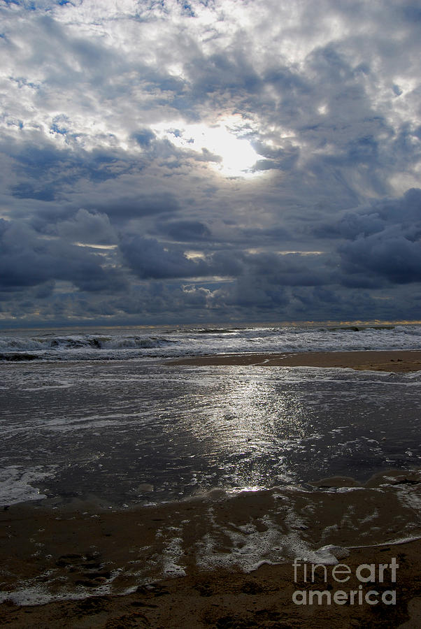 Beach Photograph - Sunlight Reflected by Linda Mesibov