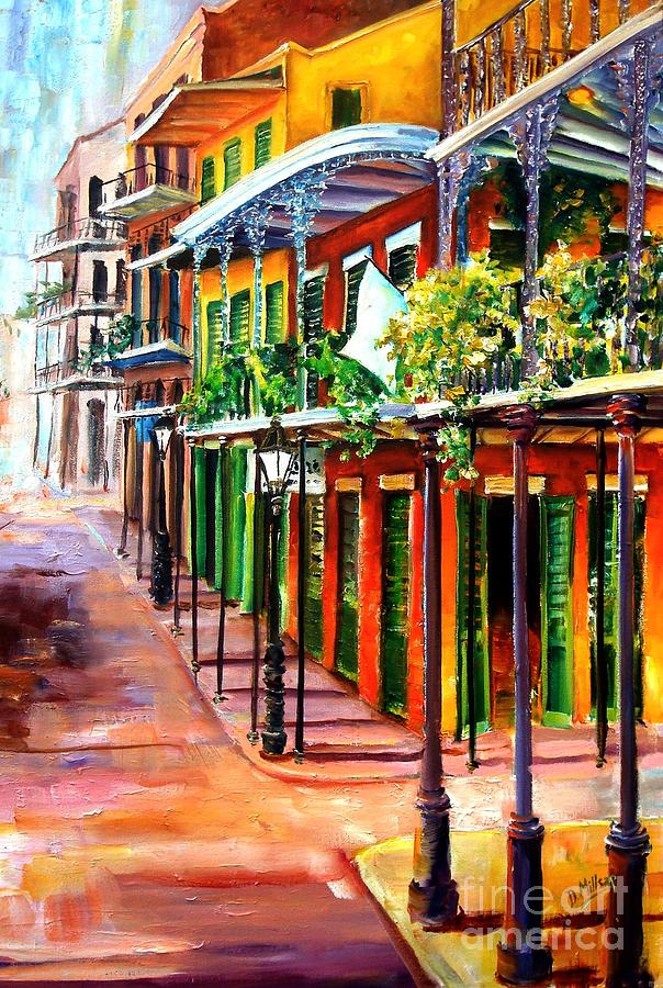 Sunlit New Orleans Painting by Diane Millsap