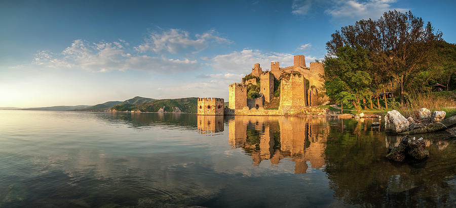 Sunny afternoon on Golubac fortress Photograph by Davorin Mance