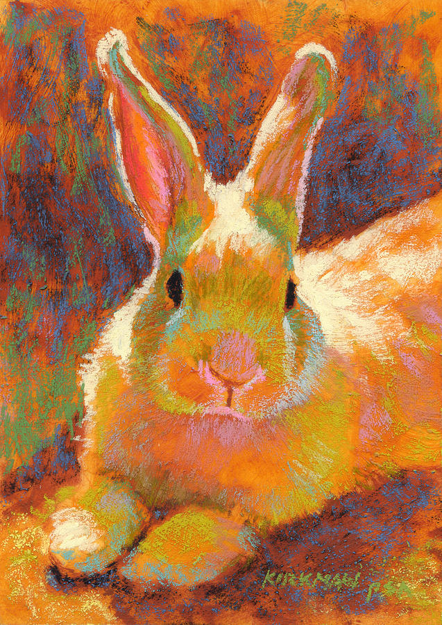 Rabbit Pastel - Sunny Bun by Rita Kirkman