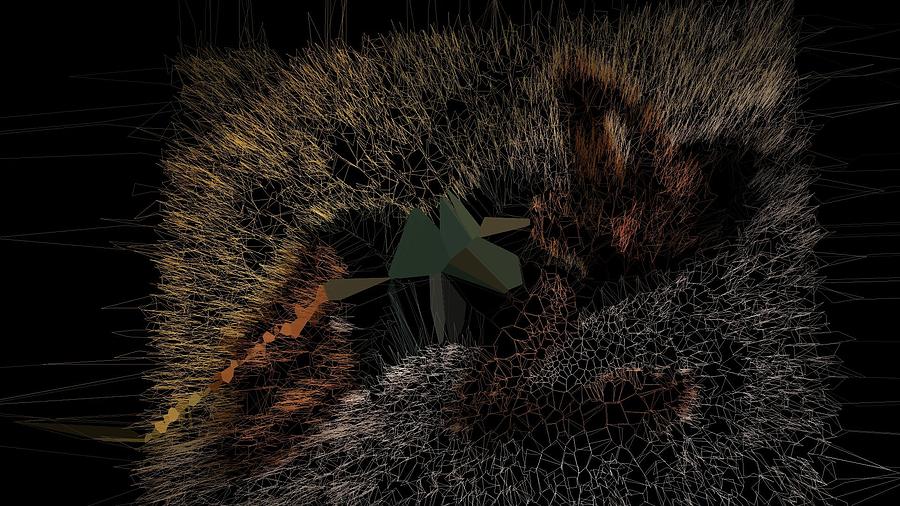 Sunny Copper Forest Digital Art by Stephane Poirier