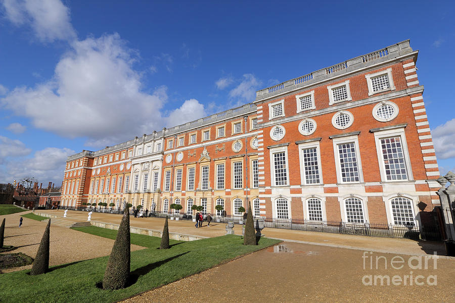 Sunny morning at Hampton Court Palace London Photograph by Julia Gavin