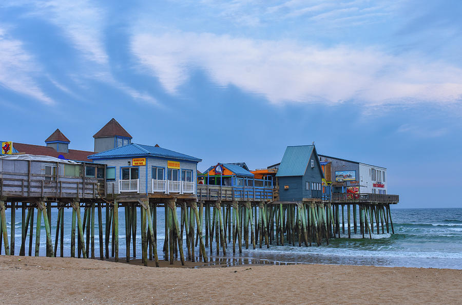 Sunny day at the Pier Photograph by C Sev Photography - Fine Art America