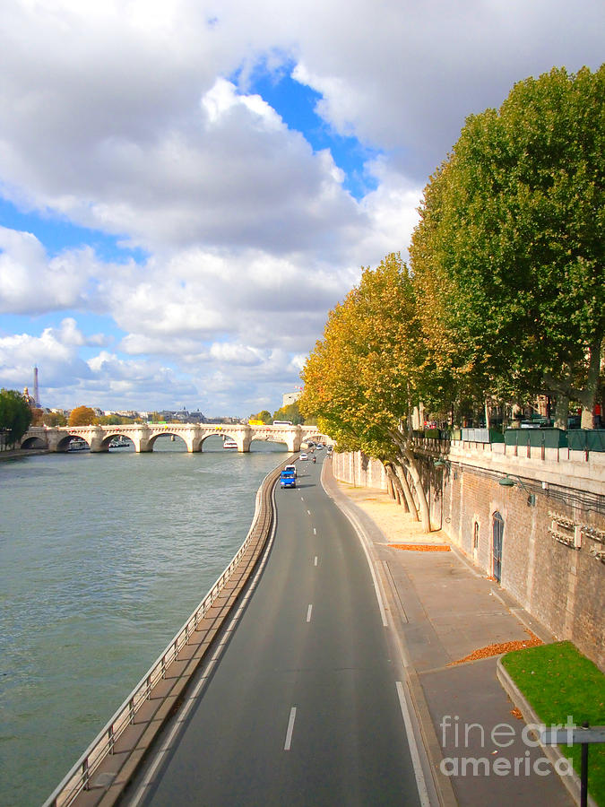 Sunny Day In Paris Photograph by Charuhas Images