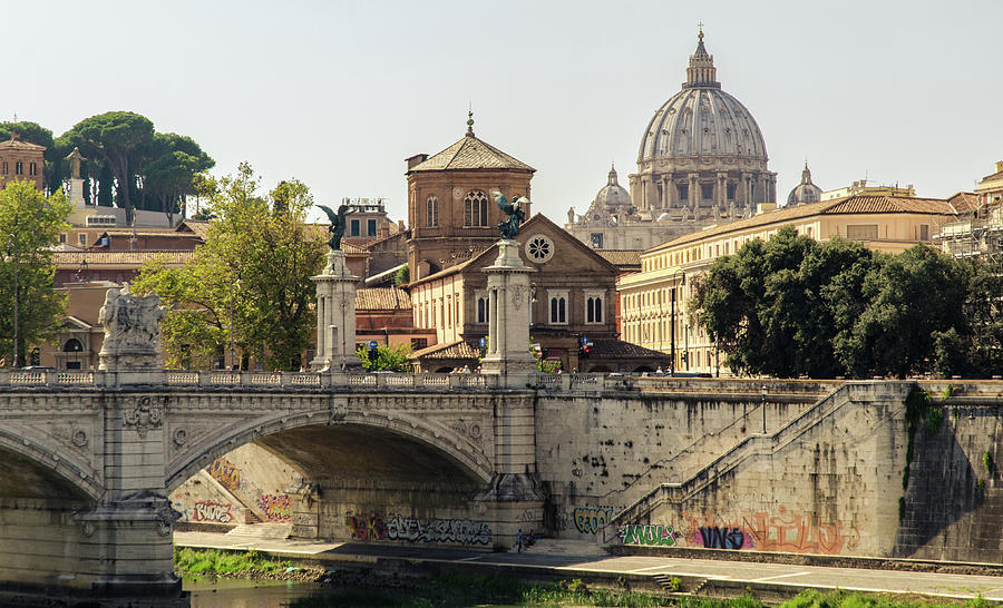 Sunny day in Rome Photograph by AM FineArtPrints