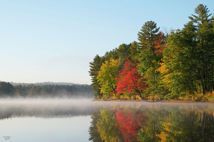 Sunny Fall Morning Photograph by Jan Mulherin | Fine Art America