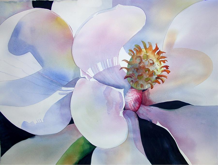 Sunny Magnolia Painting by Marlene Gremillion