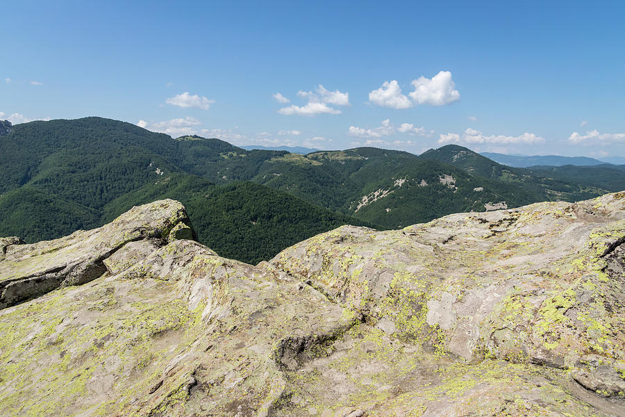 Sunny Summer Summit - Climbing Mountains is its Own Reward Photograph by Georgia Mizuleva