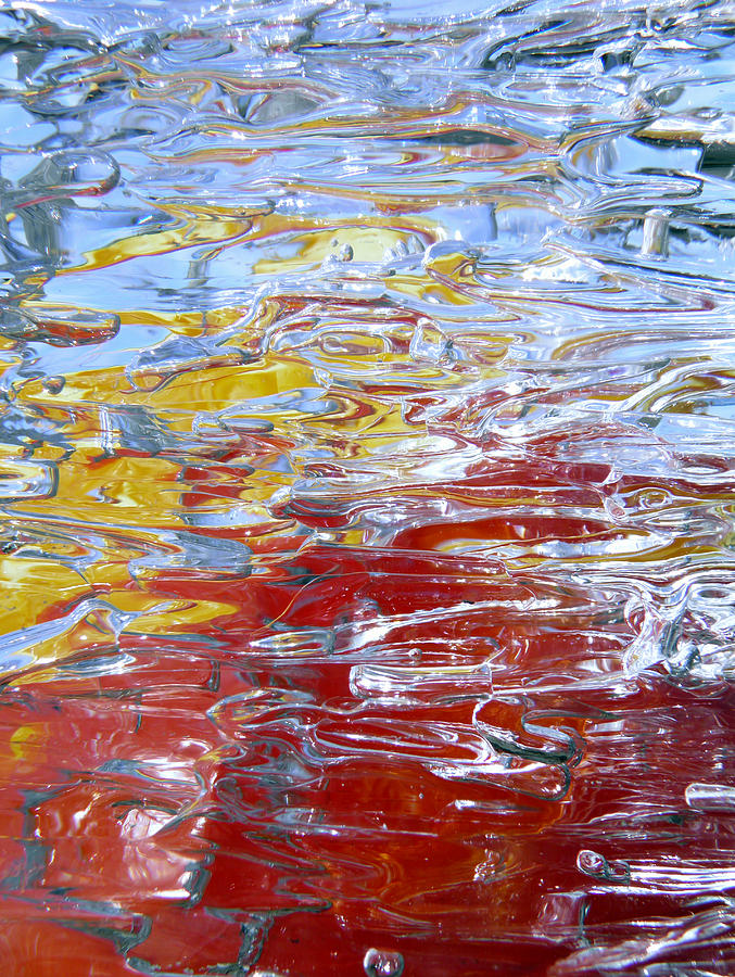 Abstract Photograph - Sunny Water 2 by Sami Tiainen