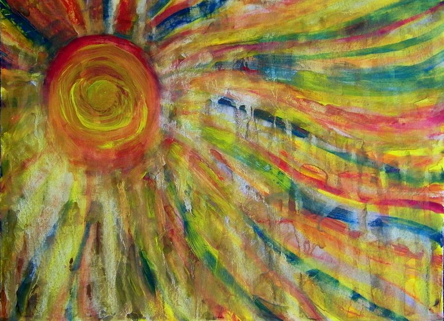 Sunrain Painting by Judith Redman