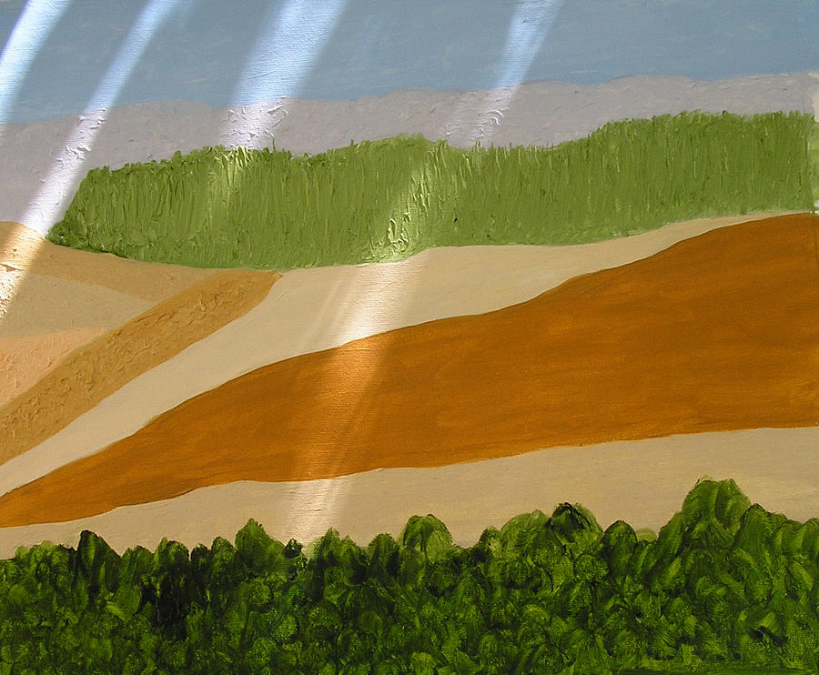A Vista of Valleys Painting by Harris Gulko