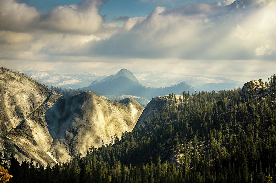 Sunrays over Yosemite National Park Photograph by RicardMN Photography
