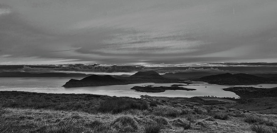 Sunrise 2 Valentia island BW #f2 Photograph by Leif Sohlman