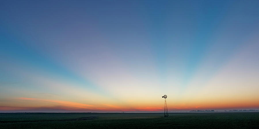 Sunrise and Windmill 03 Photograph by Rob Graham