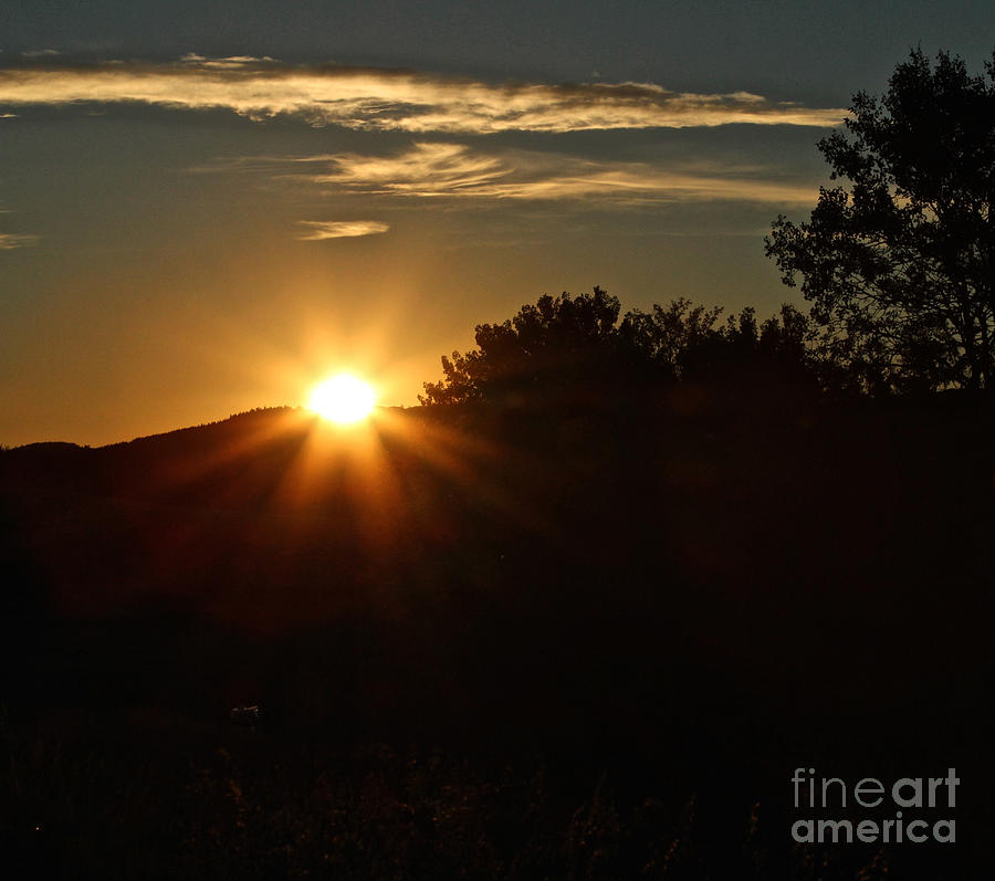 Sunrise Photograph by Ann E Robson